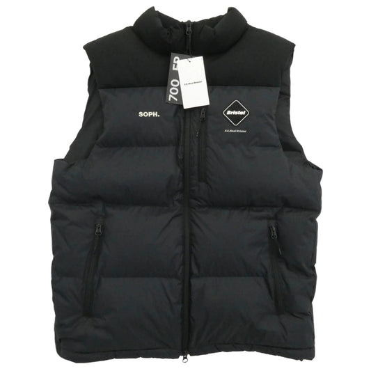 F.C.R.B. エフシーアールビー FCRB-252021 FIELD DOWN VEST フィールド ダウン ベスト ブラック系 L【新古品】【未使用】【中古】