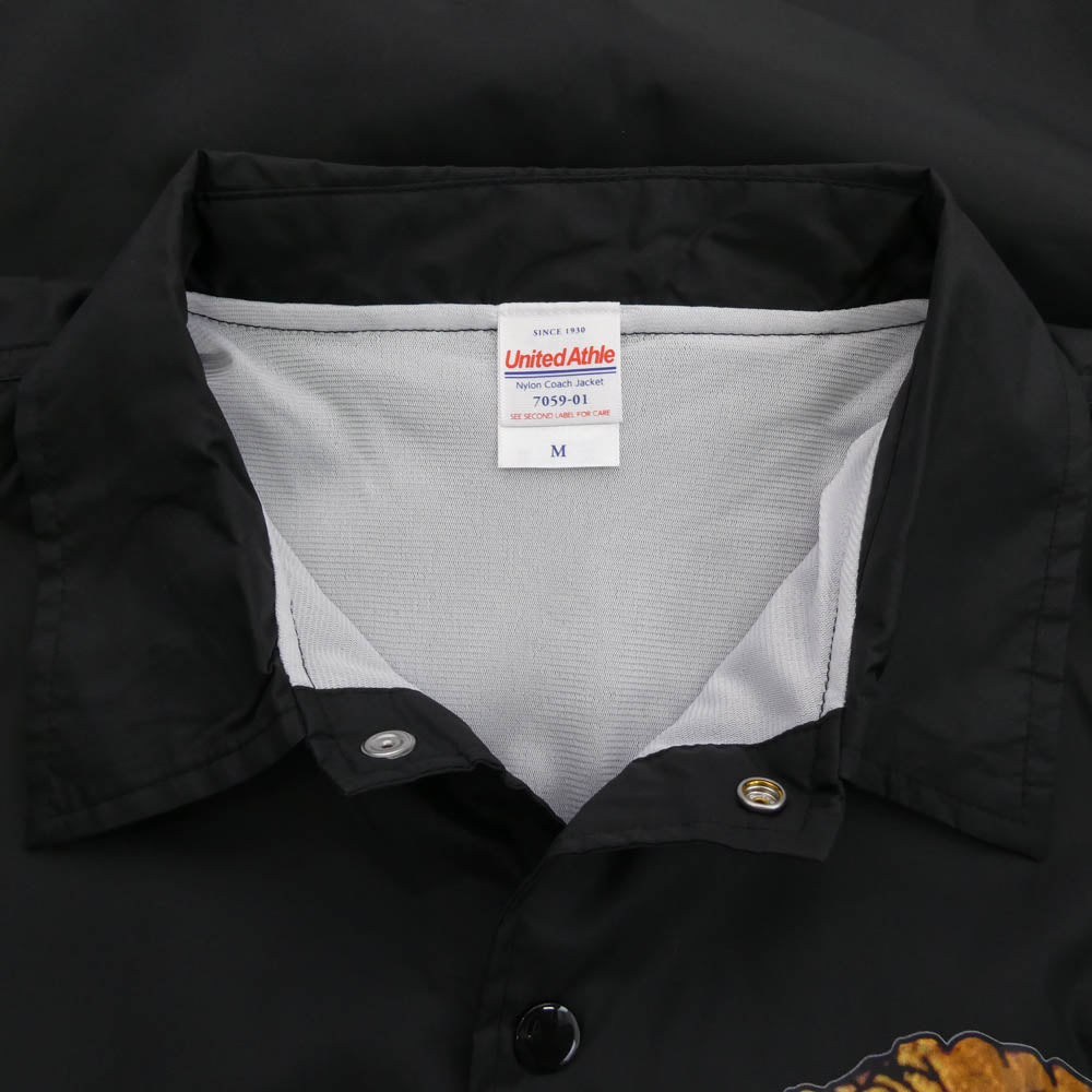 ティーティーアンドカンパニー ナイロン ブルゾン ウィンドブレーカー コーチ ジャケット ブラック系 M【美品】【中古】