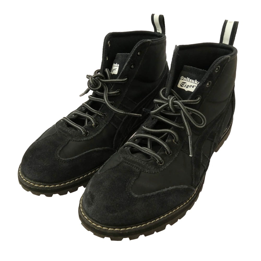 ONITSUKA TIGER オニツカタイガー 1183B514 MEXICO RINKAN メキシコ リンカン ブーツ スニーカー ブラック系【中古】