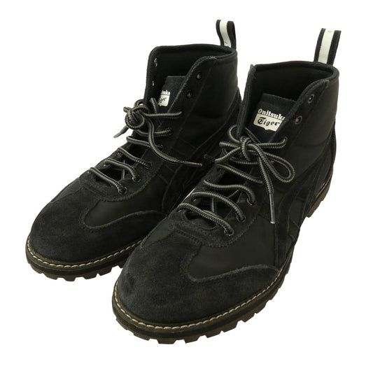 ONITSUKA TIGER オニツカタイガー 1183B514 MEXICO RINKAN メキシコ リンカン ブーツ スニーカー ブラック系【中古】