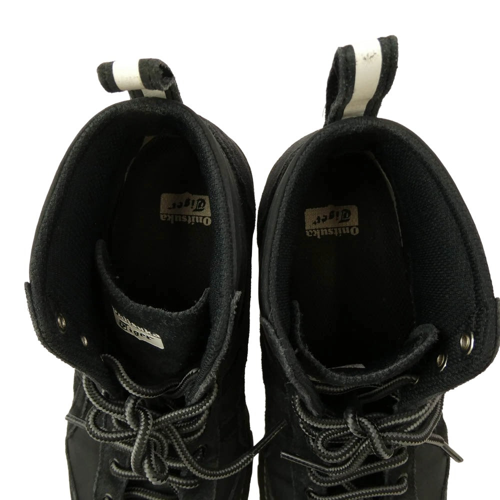 ONITSUKA TIGER オニツカタイガー 1183B514 MEXICO RINKAN メキシコ リンカン ブーツ スニーカー ブラック系【中古】