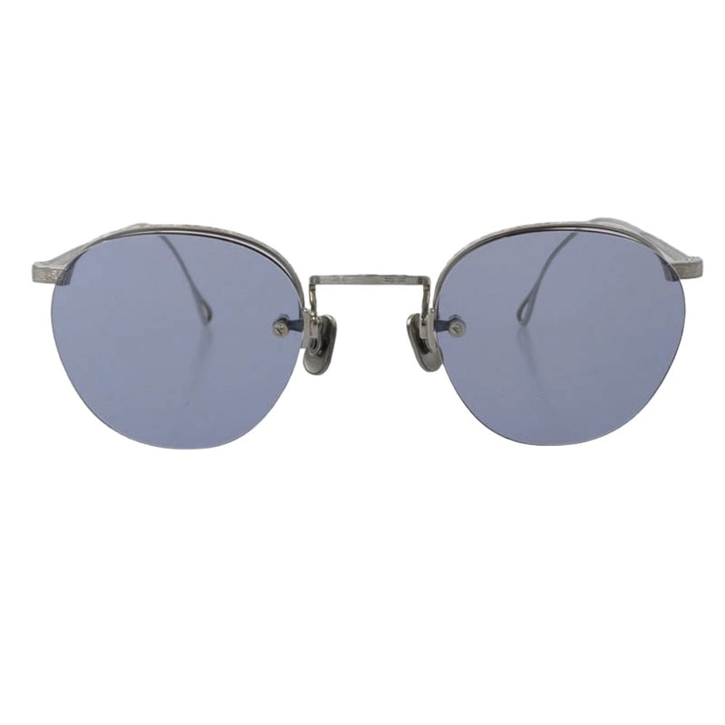 EYEVAN7285 アイヴァン7285 143 c.800 サングラス アイウェア シルバー系 46 □ 24-145【中古】