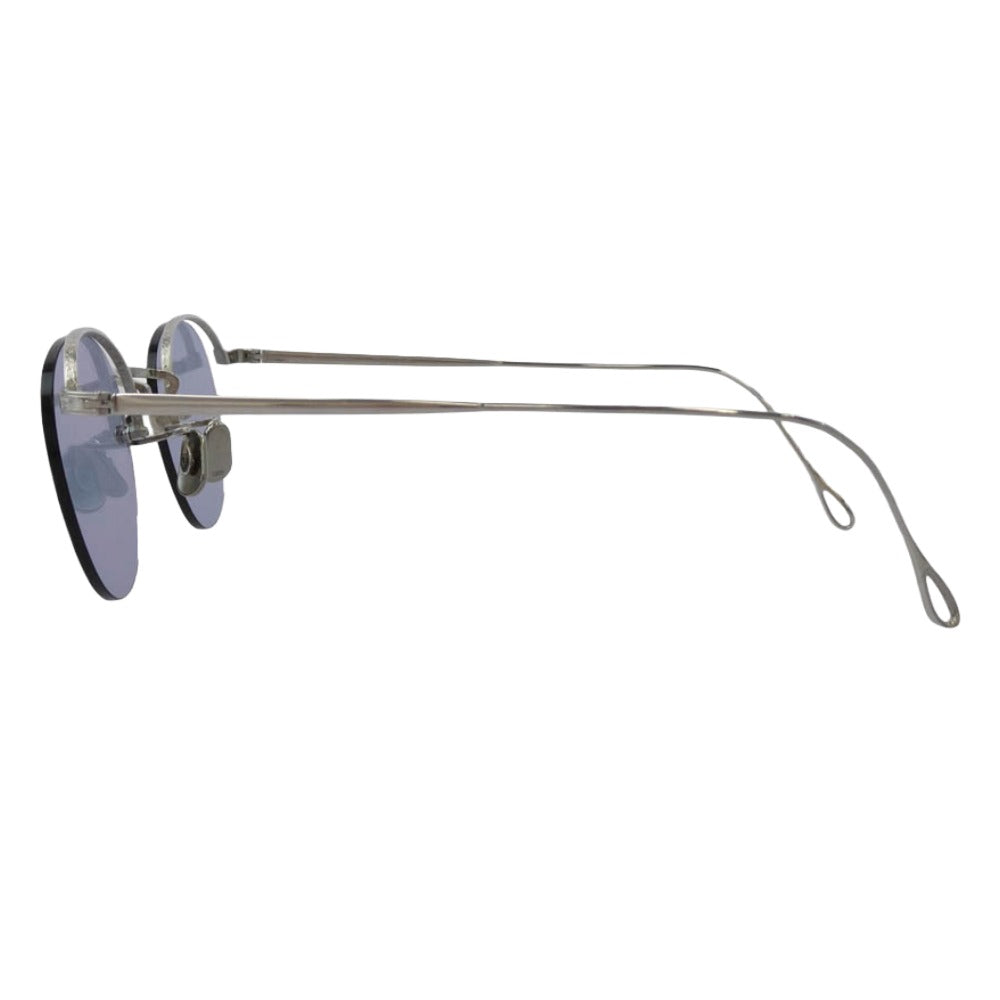 EYEVAN7285 アイヴァン7285 143 c.800 サングラス アイウェア シルバー系 46 □ 24-145【中古】