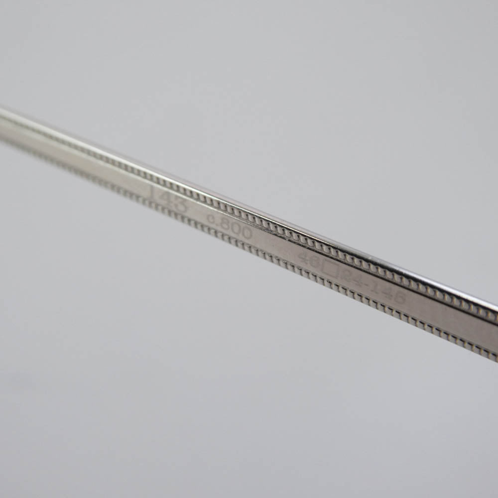 EYEVAN7285 アイヴァン7285 143 c.800 サングラス アイウェア シルバー系 46 □ 24-145【中古】