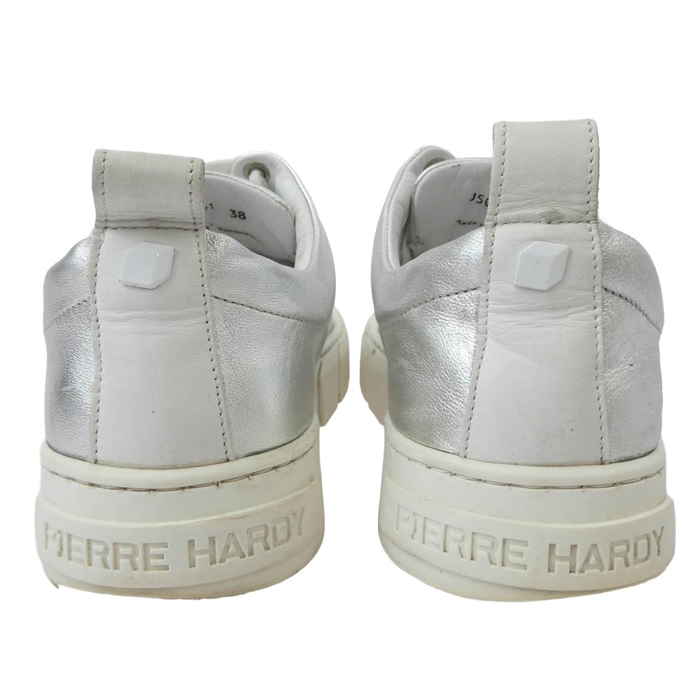 ピエールアルディ ローカット スニーカー シルバー系 38【中古】