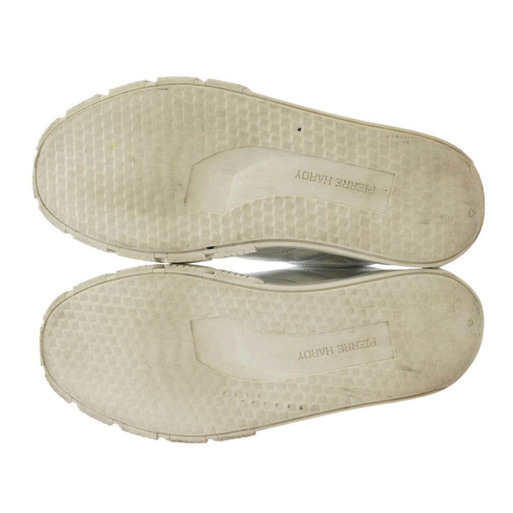 ピエールアルディ ローカット スニーカー シルバー系 38【中古】