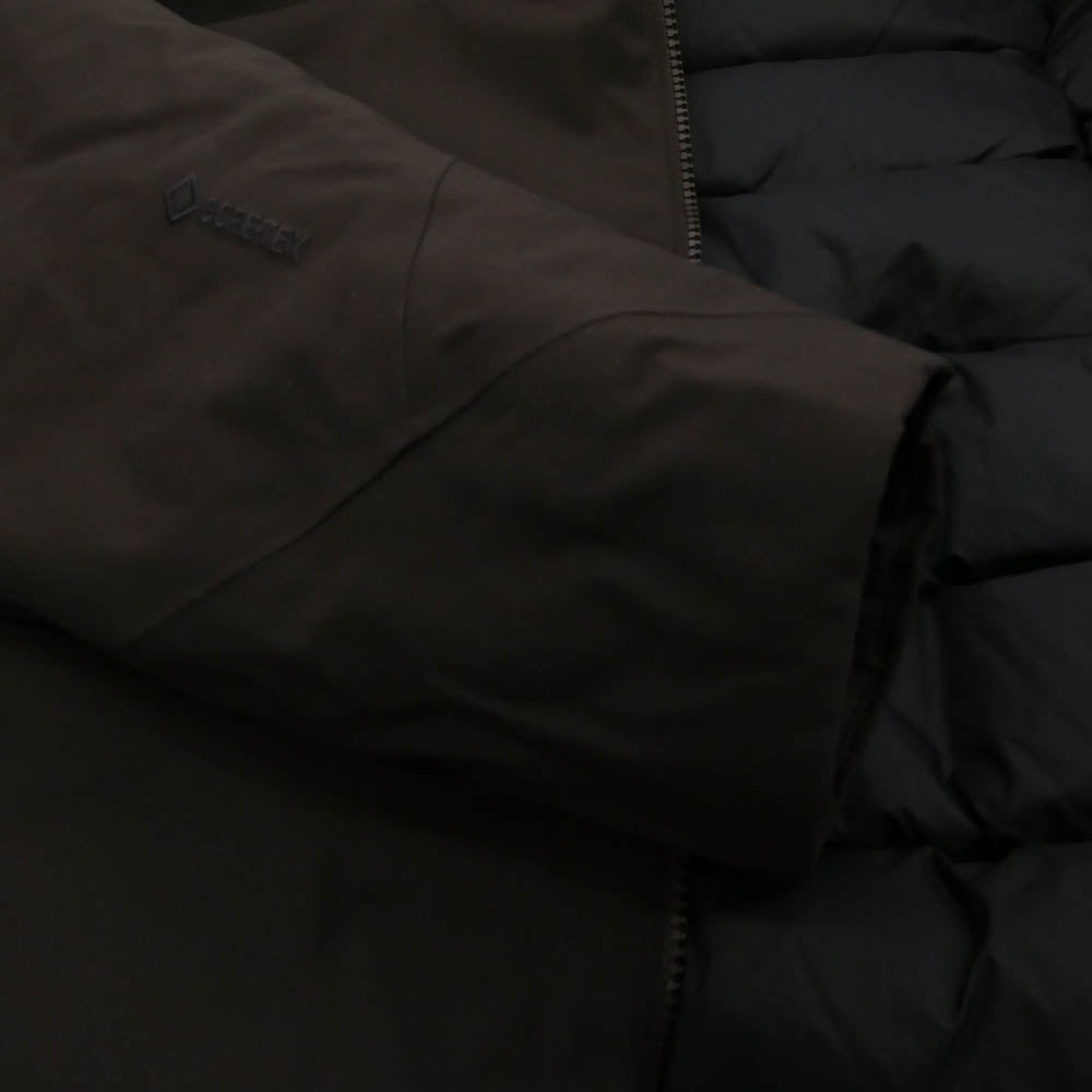 ARC'TERYX アークテリクス 29707 THERME SV PARKA サーミ― パーカ ダウン ジャケット コート Bitter ブラウン系 L【中古】