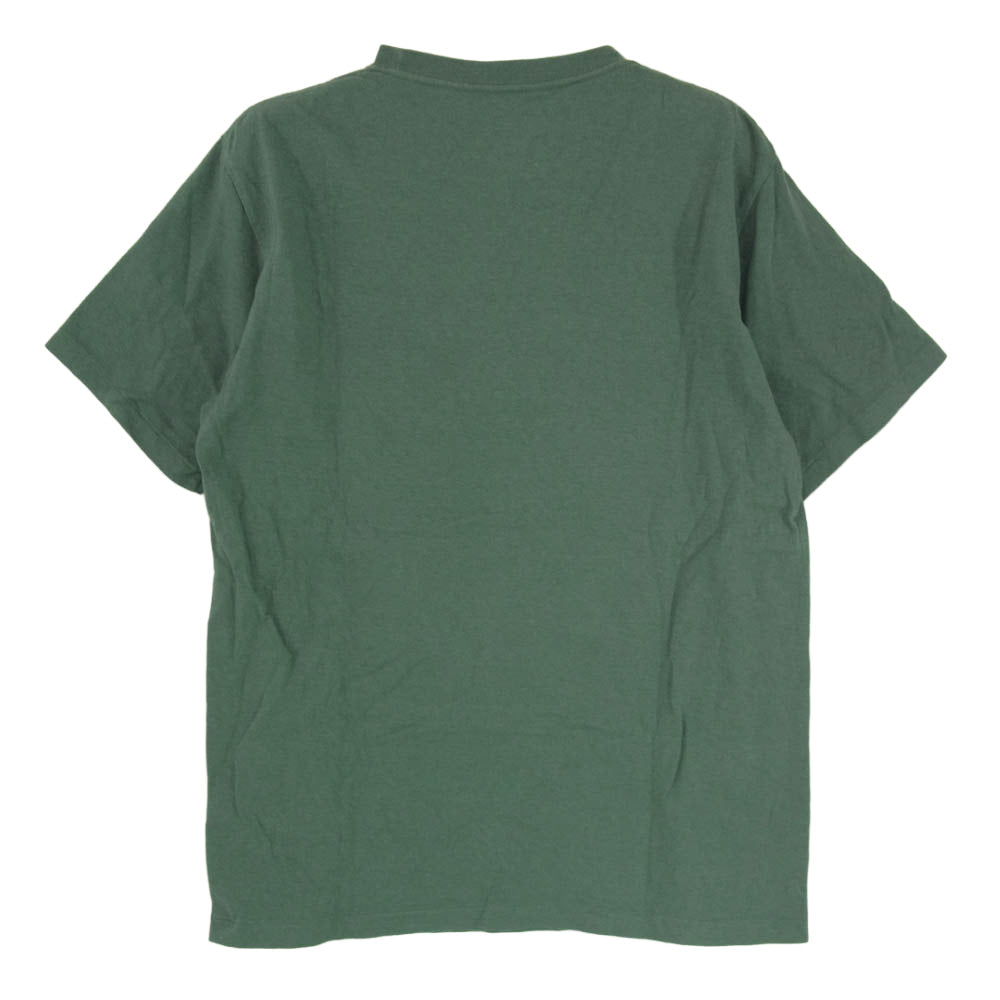 STANDARD CALIFORNIA スタンダードカリフォルニア Blowin' in the Wind プリント 半袖 Tシャツ グリーン系 M【中古】