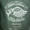 STANDARD CALIFORNIA スタンダードカリフォルニア Blowin' in the Wind プリント 半袖 Tシャツ グリーン系 M【中古】