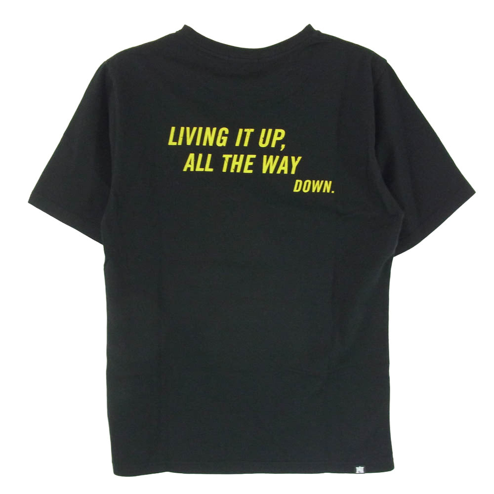 HYSTERIC GLAMOUR ヒステリックグラマー 02183CT26 BUNKER’77 ROUND2 バンカー 77 ラウンド 2 プリント 半袖 Tシャツ ブラック系 S【新古品】【未使用】【中古】