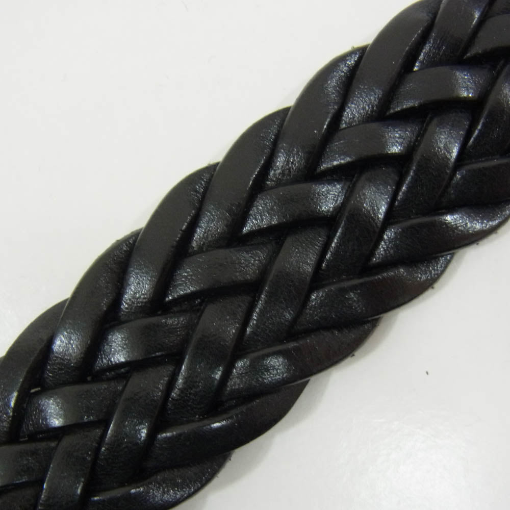 MINEDENIM マインデニム LBT-012-99 Pull Up Leather Mesh Belt メッシュ レザー ベルト ブラック系 32【中古】