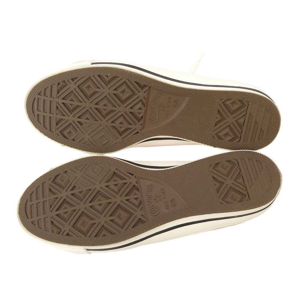 CONVERSE コンバース ONE STAR J ワンスター レザー ローカット スニーカー オレンジ系 27cm【極上美品】【中古】