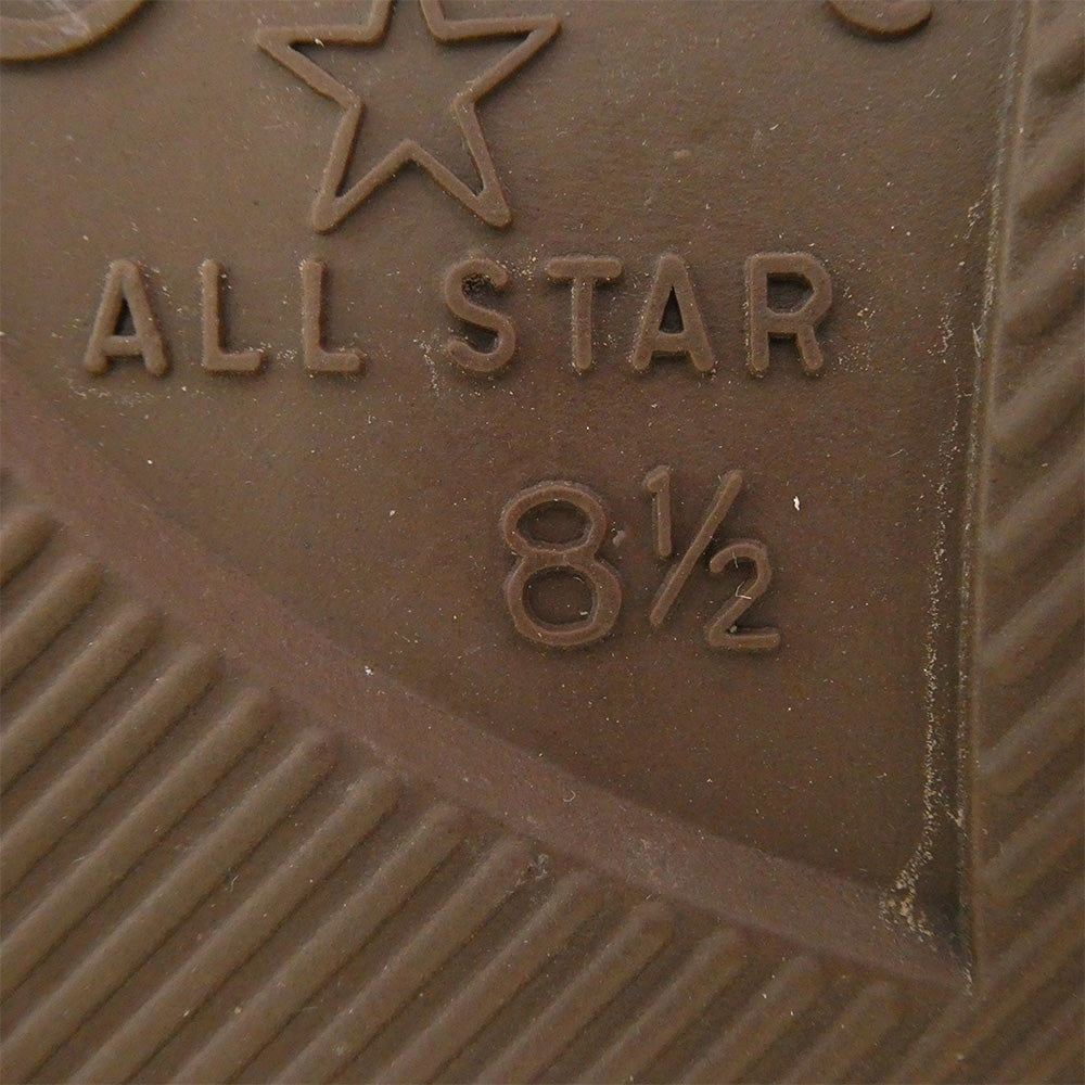 CONVERSE コンバース ONE STAR J ワンスター レザー ローカット スニーカー オレンジ系 27cm【極上美品】【中古】