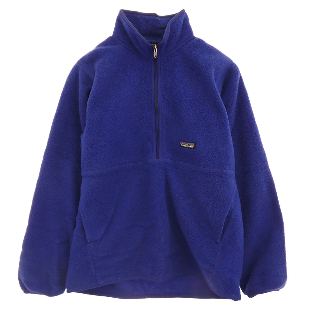 patagonia パタゴニア 01AW 25735 01年製 SYNCHILLA シンチラ ハーフジップ フリースプ ルオーバー ジャケット ブルー系 S【中古】