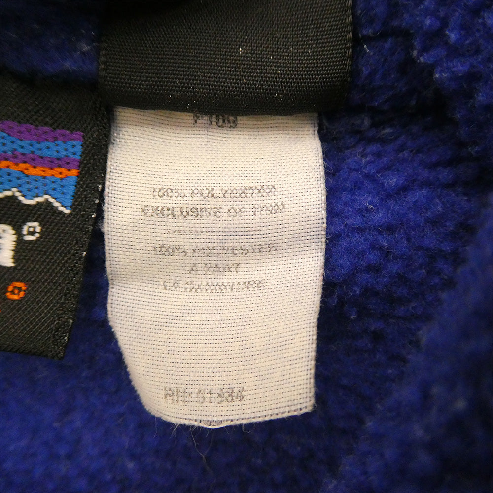 patagonia パタゴニア 01AW 25735 01年製 SYNCHILLA シンチラ ハーフジップ フリースプ ルオーバー ジャケット ブルー系 S【中古】