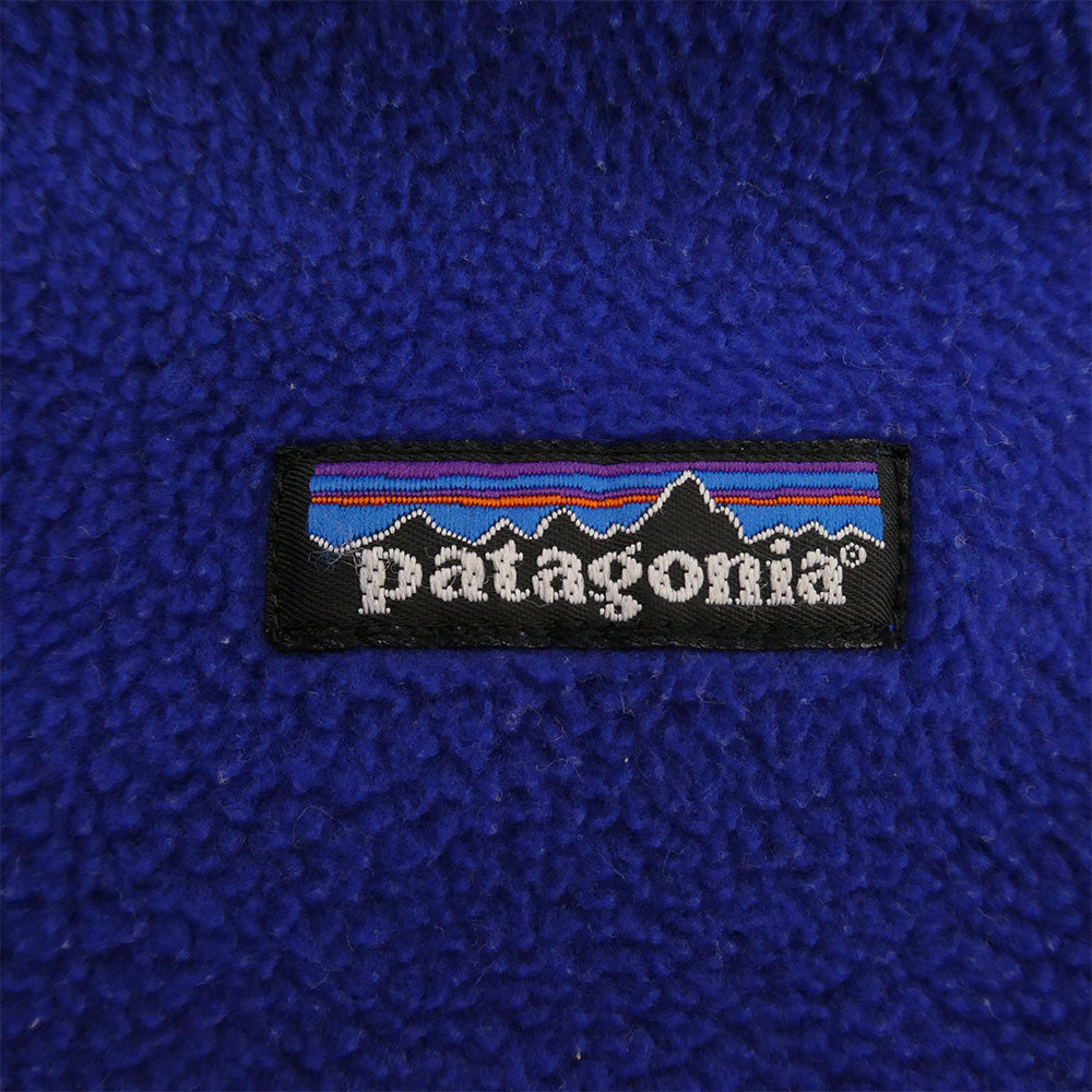 patagonia パタゴニア 01AW 25735 01年製 SYNCHILLA シンチラ ハーフジップ フリースプ ルオーバー ジャケット ブルー系 S【中古】