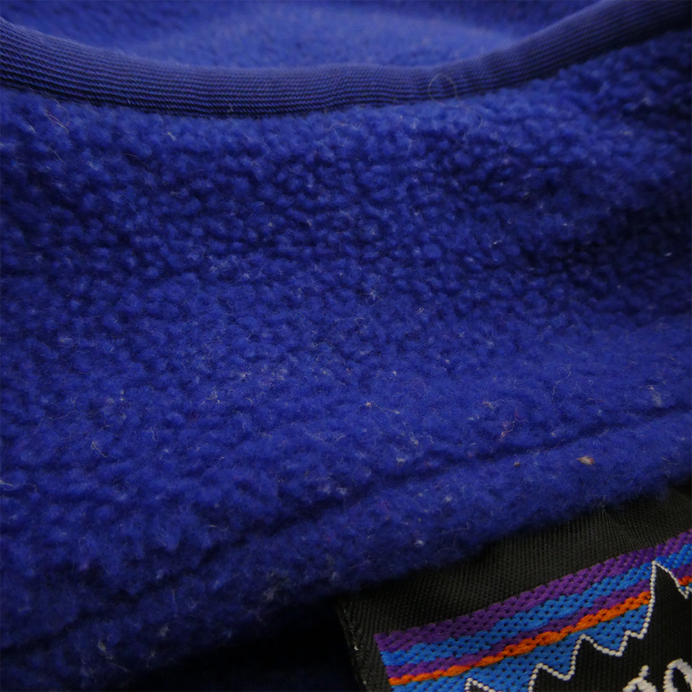 patagonia パタゴニア 01AW 25735 01年製 SYNCHILLA シンチラ ハーフジップ フリースプ ルオーバー ジャケット ブルー系 S【中古】