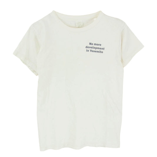 patagonia パタゴニア 90s USA製 Beneficial T’s 吉田博 Yosemite ヨセミテ Tシャツ ホワイト系 S【中古】