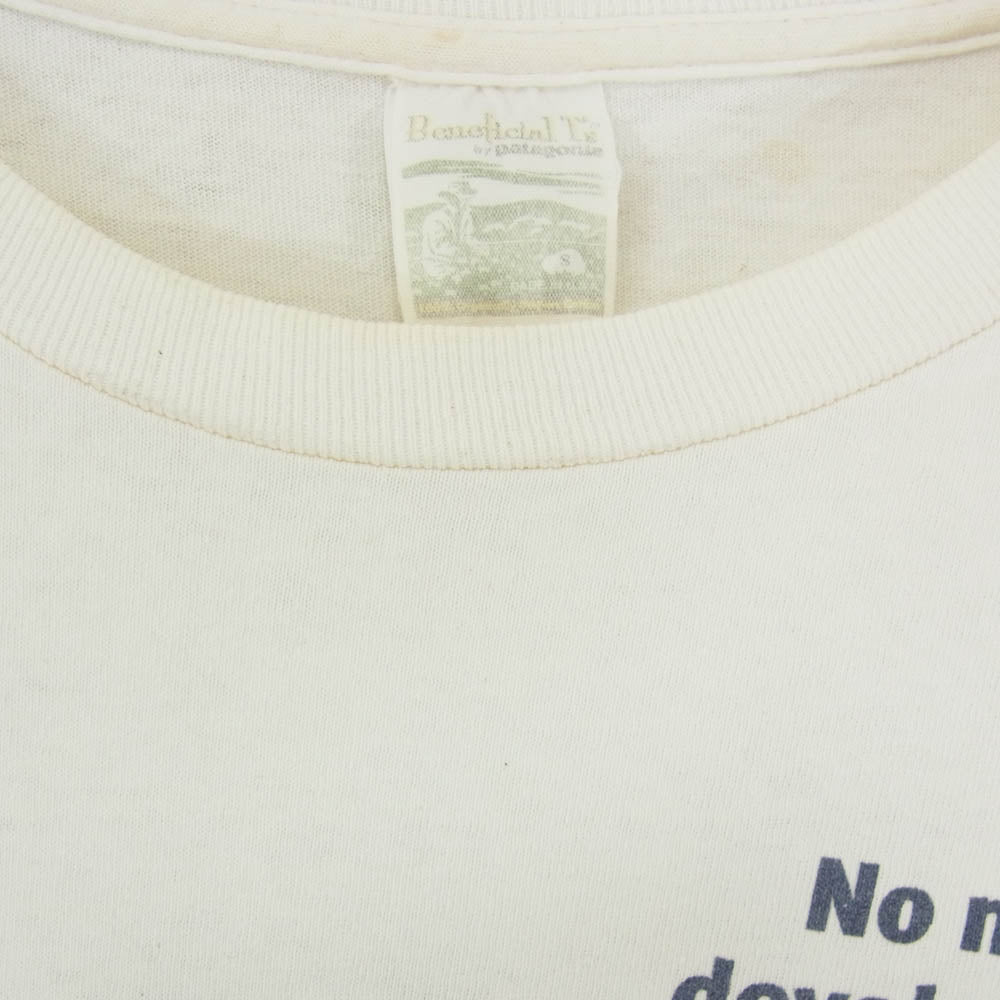 patagonia パタゴニア 90s USA製 Beneficial T’s 吉田博 Yosemite ヨセミテ Tシャツ ホワイト系 S【中古】