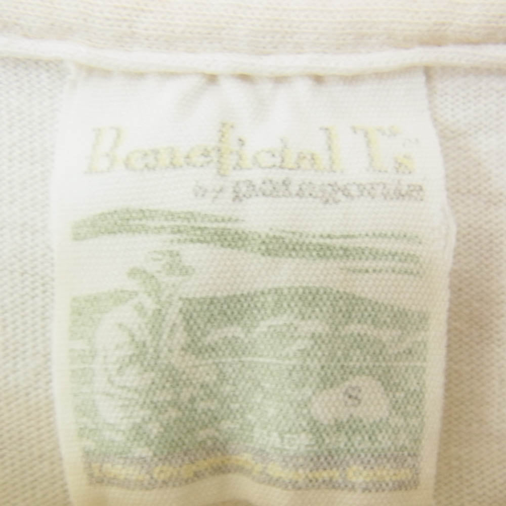 patagonia パタゴニア 90s USA製 Beneficial T’s 吉田博 Yosemite ヨセミテ Tシャツ ホワイト系 S【中古】
