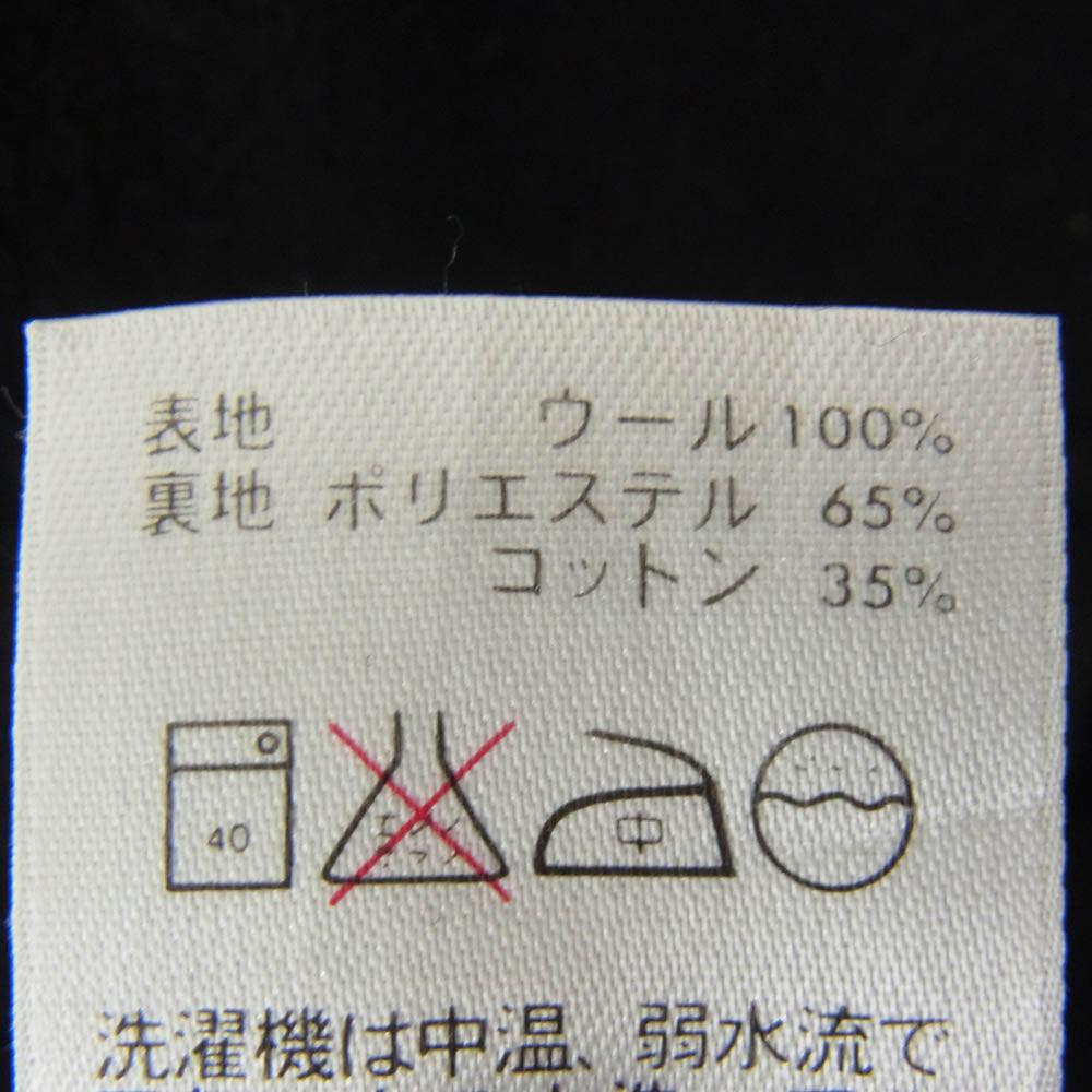 PENDLETON ペンドルトン AA022-20042-R USA製 BOARD SHIRT ウール 長袖 オープンカラー ボードシャツ ブラック ブラック系 XS【中古】