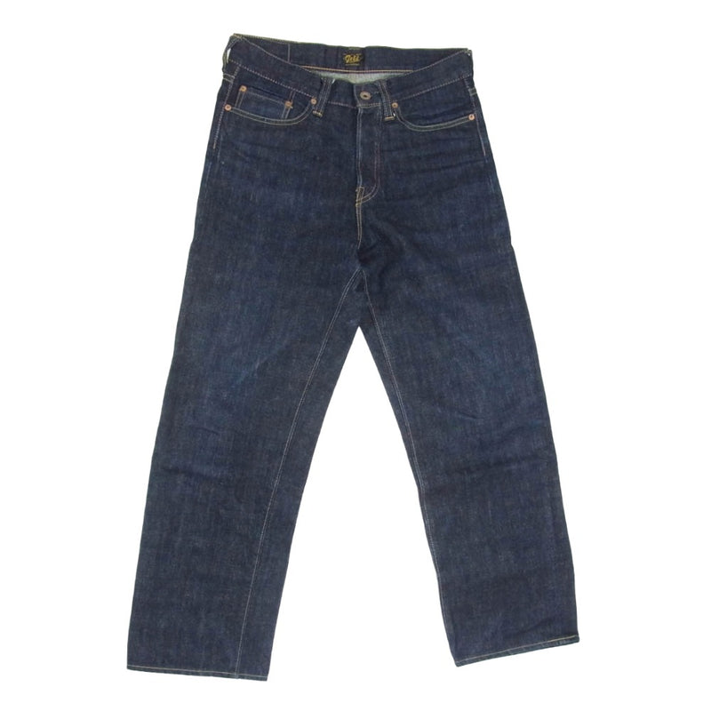 GOLD ゴールド GL41042 14oz. 5POCKET JEANS デニムパンツ インディゴブルー系 S【中古】