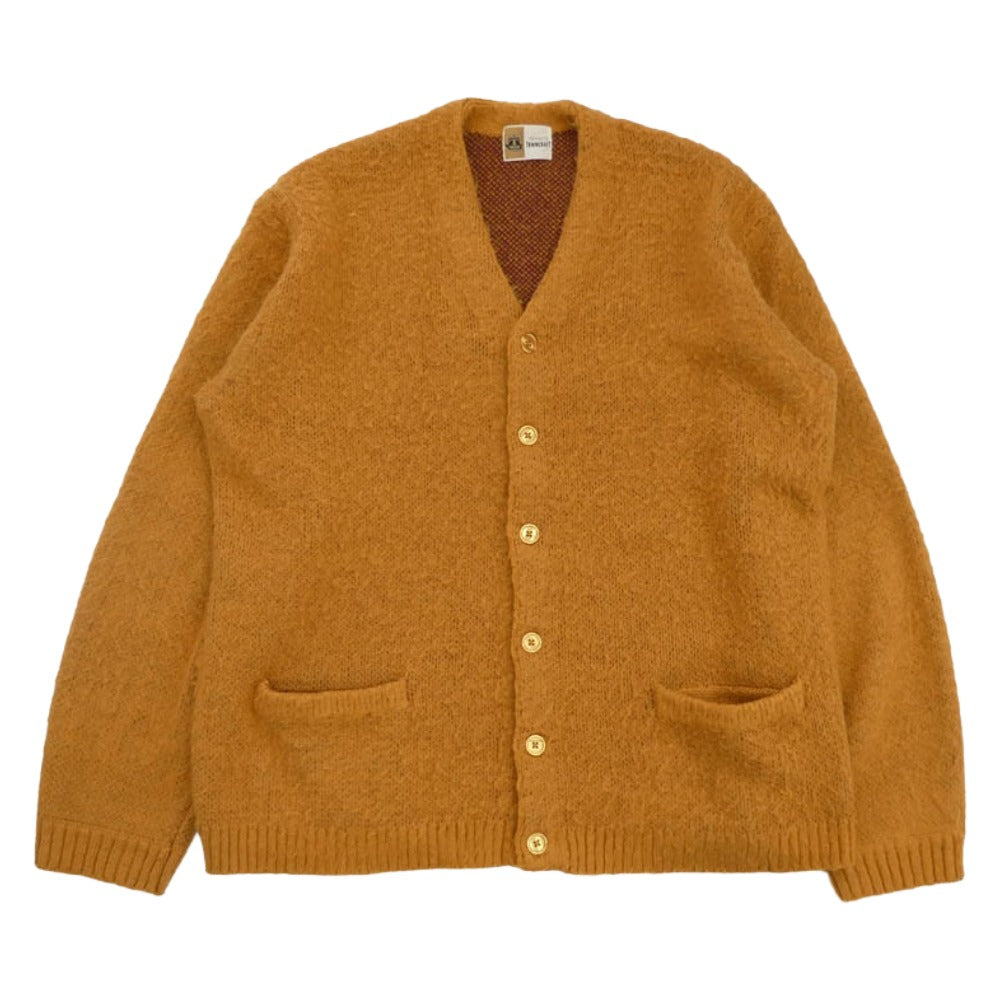 TOWNCRAFT タウンクラフト Penneys ペニーズ ニット カーディガン オレンジ オレンジ系 38-40【中古】