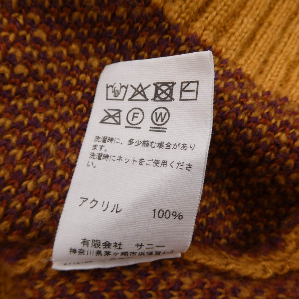 TOWNCRAFT タウンクラフト Penneys ペニーズ ニット カーディガン オレンジ オレンジ系 38-40【中古】
