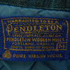 PENDLETON ペンドルトン 60S USA製 BOARD SHIRT ウール 長袖 オープンカラーシャツ グリーン ブラック系 ブルー系 M【中古】