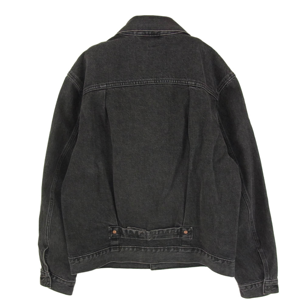 Levi's リーバイス S110784 PREMIUM プレミアム 1ST デニムジャケット ダークグレー系 S【中古】