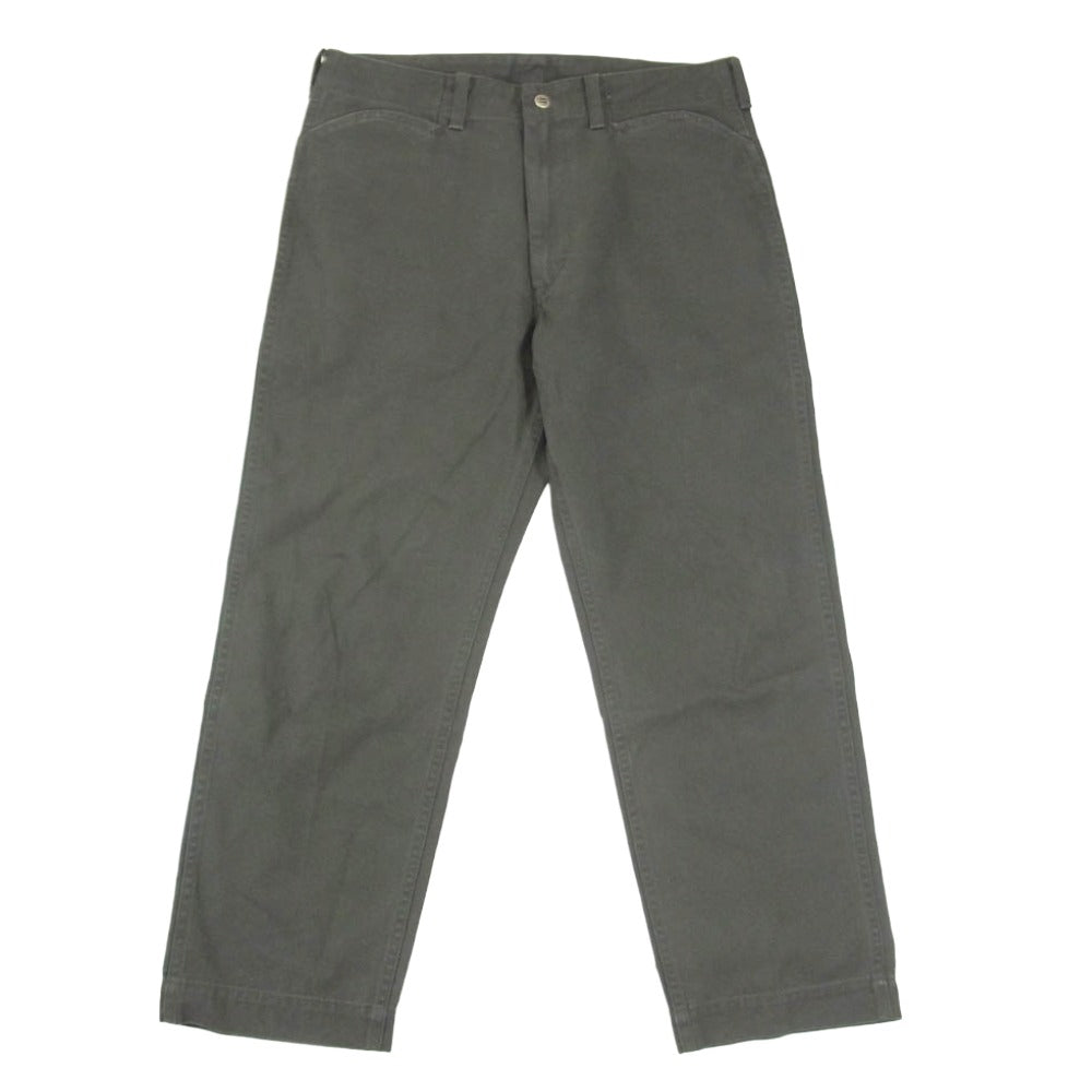 STANDARD CALIFORNIA スタンダードカリフォルニア LB0604 ×LEE リー Frisco Work Pants ワークパンツ チャコール グレー系 32【中古】