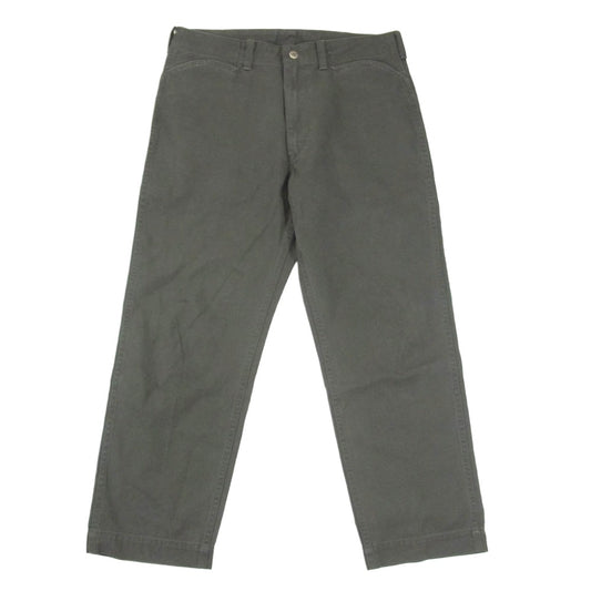 STANDARD CALIFORNIA スタンダードカリフォルニア LB0604 ×LEE リー Frisco Work Pants ワークパンツ チャコール グレー系 32【中古】