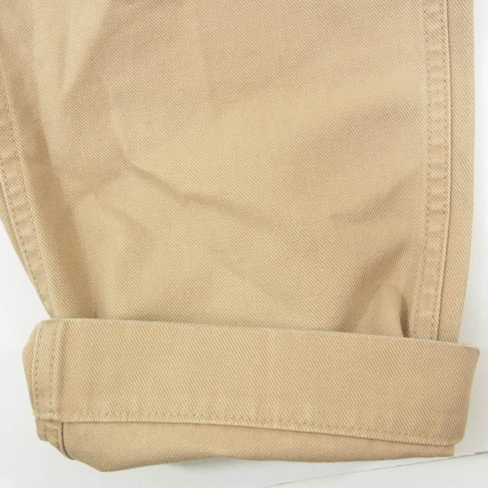 STANDARD CALIFORNIA スタンダードカリフォルニア LB0604 ×LEE リー Frisco Work Pants ワークパンツ ベージュ ブラウン系 32【中古】