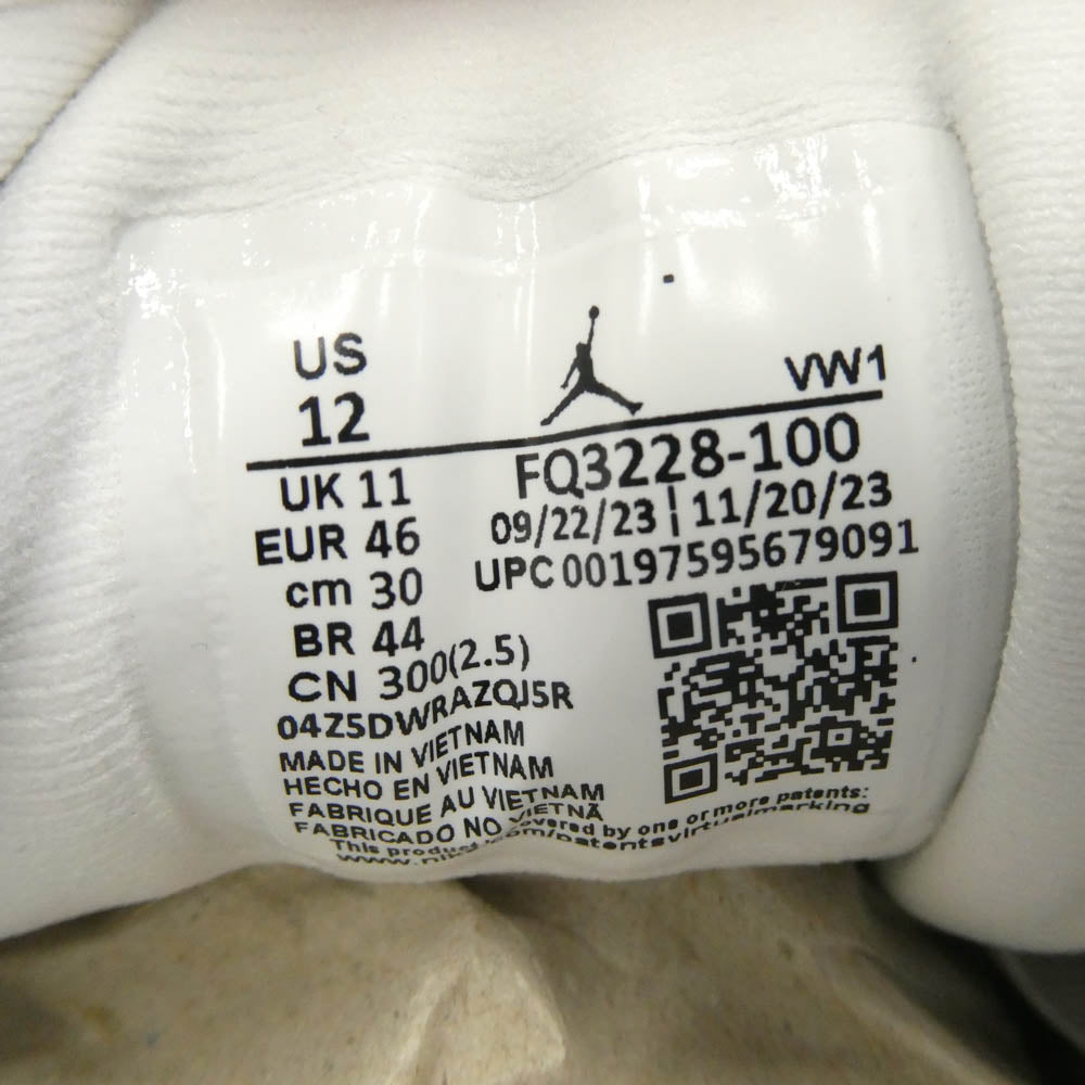 NIKE ナイキ FQ3228-100 AIR JORDAN 2 RETRO LOW CH BLSM 