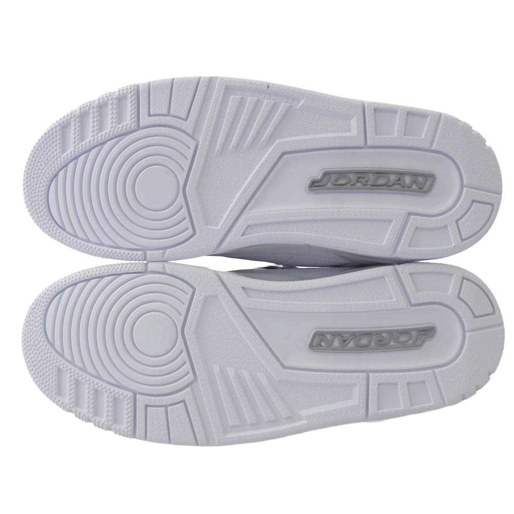 NIKE ナイキ CT8532-111 AIR JORDAN 3 RETRO Pure Money エア ジョーダン 3 レトロ ピュア マネー スニーカー ホワイト系 26.5cm【新古品】【未使用】【中古】