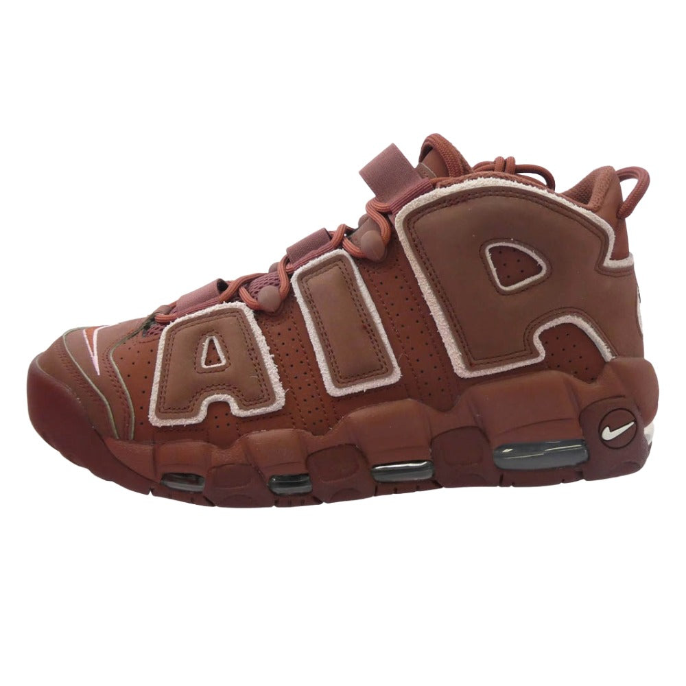 NIKE ナイキ DV3466-200 AIR MORE UPTEMPO '96 Dark Pony and Soft Pink エア モアアップテンポ ダークポニー アンド ソフトピンク スニーカー ブラウン系 27.5cm【新古品】【未使用】【中古】