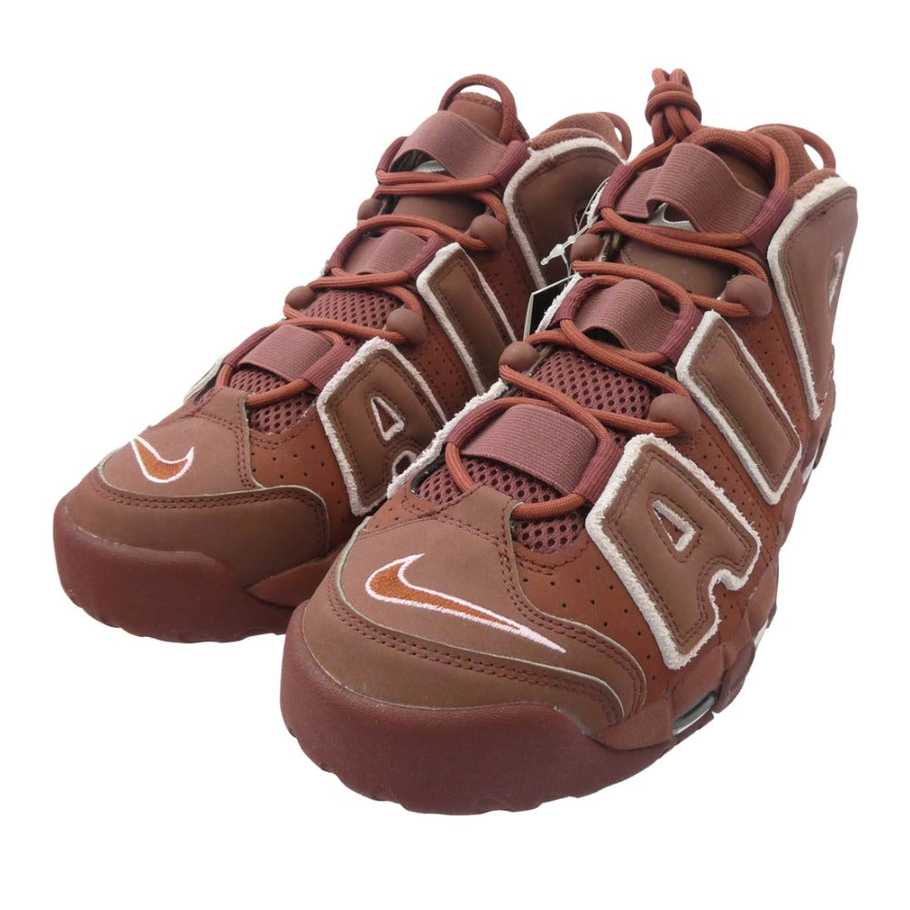 NIKE ナイキ DV3466-200 AIR MORE UPTEMPO '96 Dark Pony and Soft Pink エア モアアップテンポ ダークポニー アンド ソフトピンク スニーカー ブラウン系 27.5cm【新古品】【未使用】【中古】