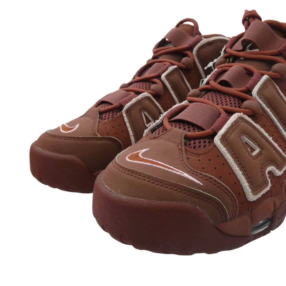 NIKE ナイキ DV3466-200 AIR MORE UPTEMPO '96 Dark Pony and Soft Pink エア モアアップテンポ ダークポニー アンド ソフトピンク スニーカー ブラウン系 27.5cm【新古品】【未使用】【中古】