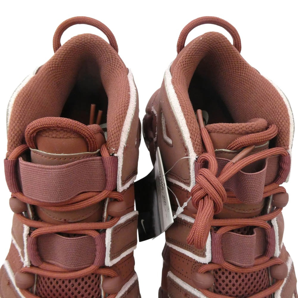 NIKE ナイキ DV3466-200 AIR MORE UPTEMPO '96 Dark Pony and Soft Pink エア モアアップテンポ ダークポニー アンド ソフトピンク スニーカー ブラウン系 27.5cm【新古品】【未使用】【中古】