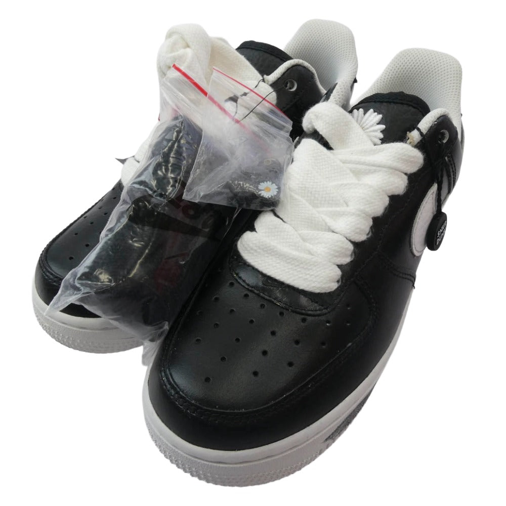 NIKE ナイキ AQ3692-001 PEACEMINUSONE Air Force 1 【フェイクバスターズ鑑定済】 ピースマイナスワン エアフォース パラノイズ スニーカー ブラック ブラック系 24cm【新古品】【未使用】【中古】