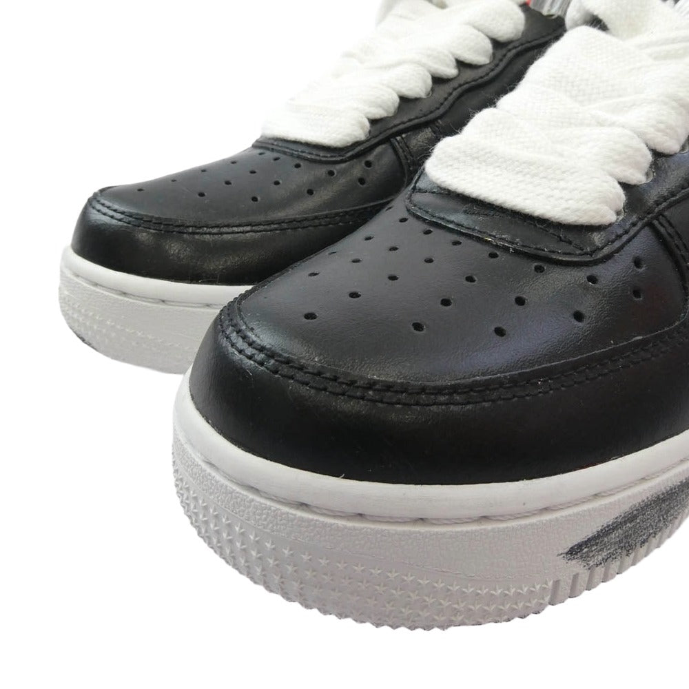 NIKE ナイキ AQ3692-001 PEACEMINUSONE Air Force 1 【フェイクバスターズ鑑定済】 ピースマイナスワン エアフォース パラノイズ スニーカー ブラック ブラック系 24cm【新古品】【未使用】【中古】