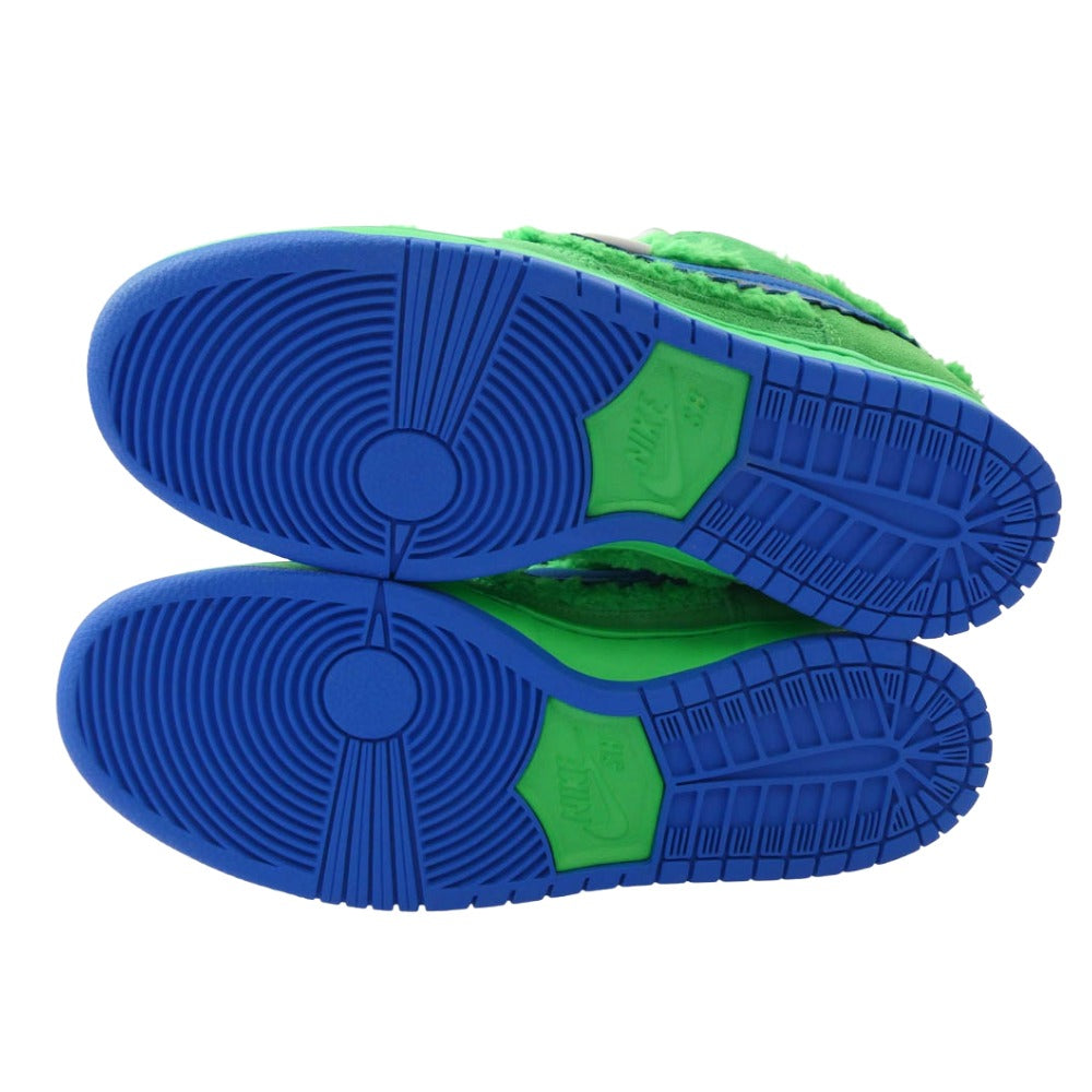 NIKE ナイキ CJ5378-300 Grateful Dead × Nike SB Dunk Low 【フェイクバスターズ鑑定済】 グレイトフルデッドベアーズ ダンク "Green Bear" グリーンベア スニーカー グリーン系 26.5cm【新古品】【未使用】【中古】