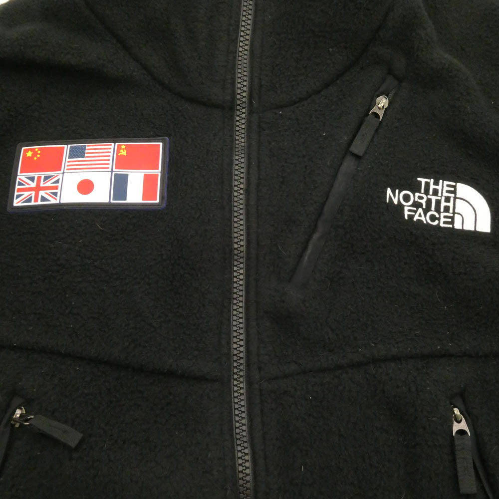 THE NORTH FACE ノースフェイス NA72235 Trans Antarctica Fleece Jacket トランス アンタークティカ フリース ジャケット ブラック系 XXL【中古】