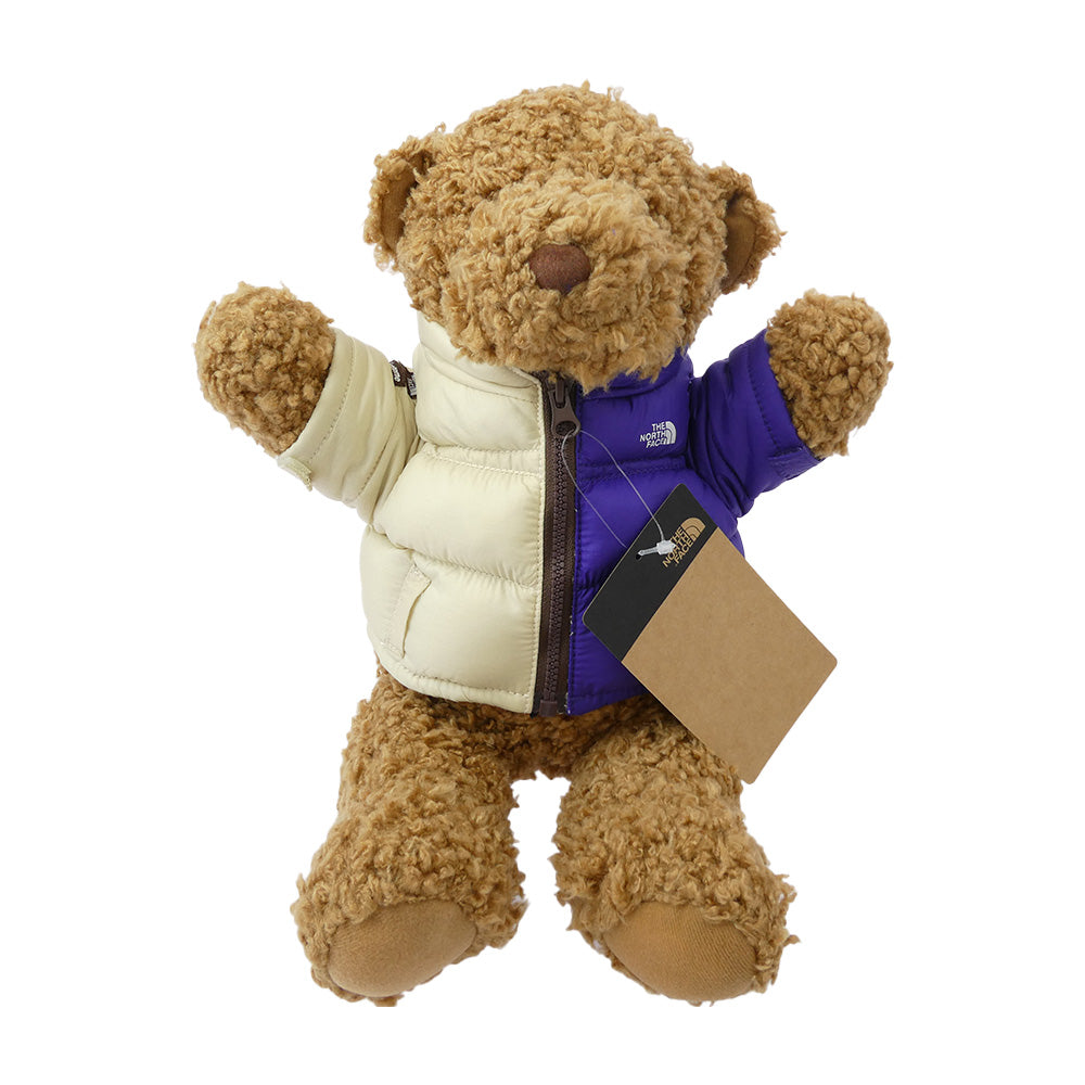 Supreme シュプリーム The North Face Bear Tan ノースフェイス テディベア ぬいぐるみ ブラウン系 パープル系【新古品】【未使用】【中古】