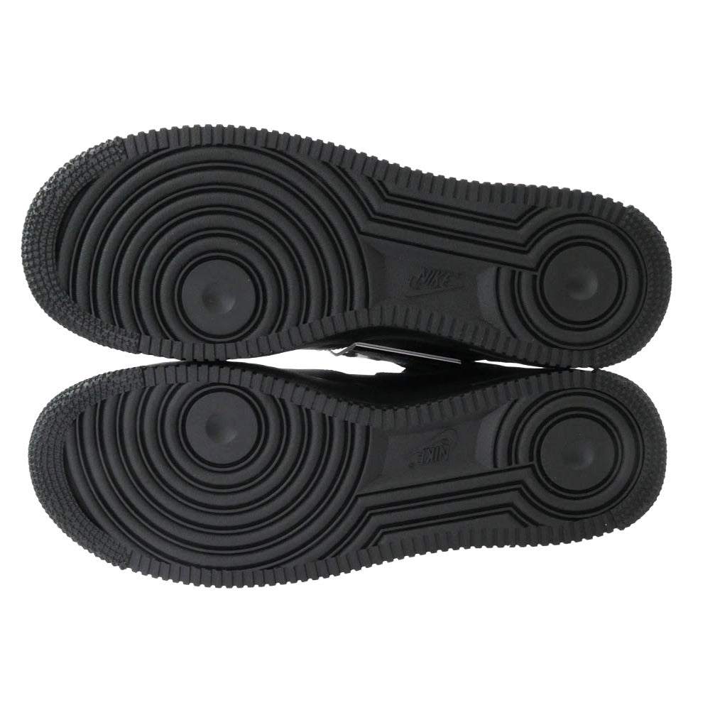 Supreme シュプリーム 24AW FZ8784-001 × Nike ナイキ Air Force 1 Mid エアフォース1 ミッド スニーカー ブラック系 27cm【極上美品】【中古】