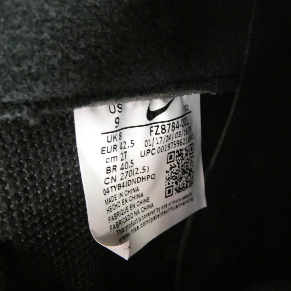 Supreme シュプリーム 24AW FZ8784-001 × Nike ナイキ Air Force 1 Mid エアフォース1 ミッド スニーカー ブラック系 27cm【極上美品】【中古】