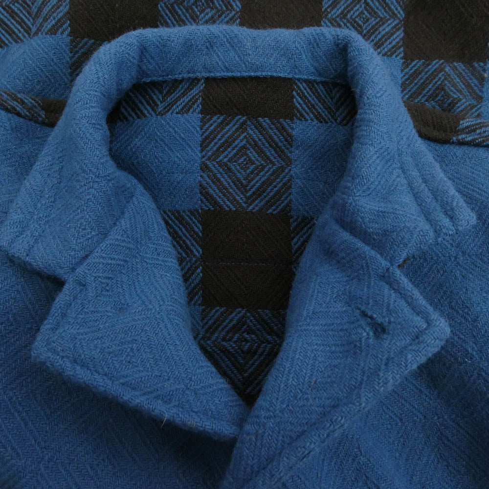 TENDERLOIN テンダーロイン T-MELTON CPO JKT メルトン ジャケット ブルー ブルー系 L【中古】