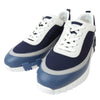 HERMES エルメス Bouncing Sneakers バウンシング ローカット スニーカー ネイビー系 ブルー系 42.5【極上美品】【中古】