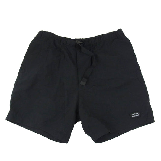The Ennoy Professional ザ エンノイ プロフェッショナル 23SS SS23BRENPT03LP NYLON EASY SHORTS ナイロン イージー ショーツ ショート ハーフパンツ ブラック系 M【中古】