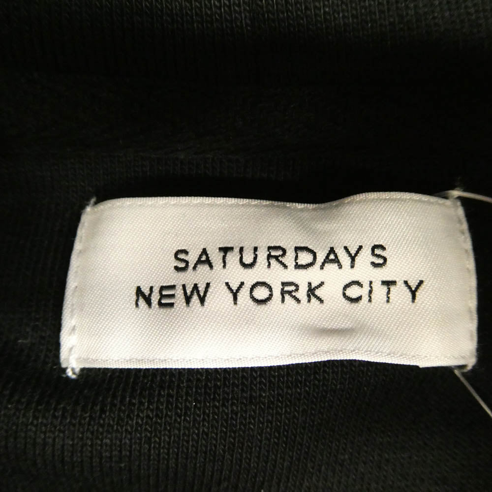 FRAGMENT DESIGN フラグメントデザイン BBM-55310-B ｘ Saturdays NYC サタデーズニューヨークシティ プルオーバー パーカー ブラック系 M【美品】【中古】